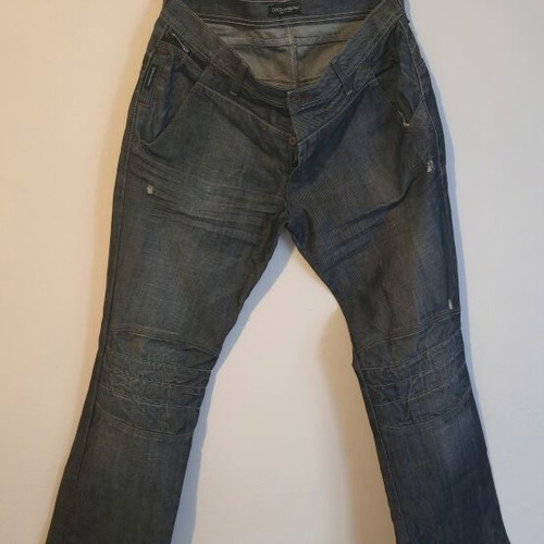 Dolce & Gabbana Archive Biker Denim Pants like new, blue, size L