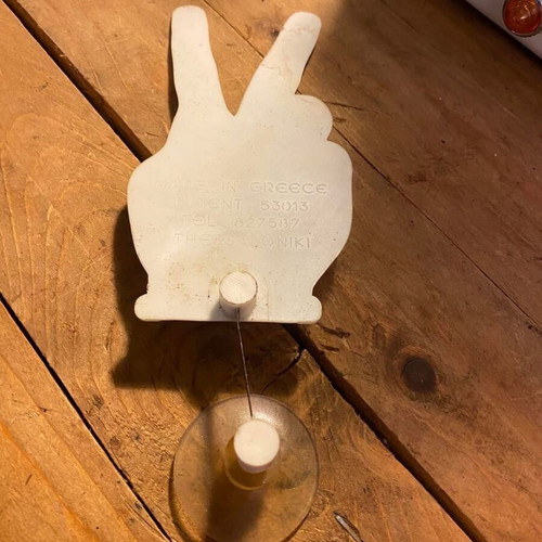Vintage accessory for rear windshield like new