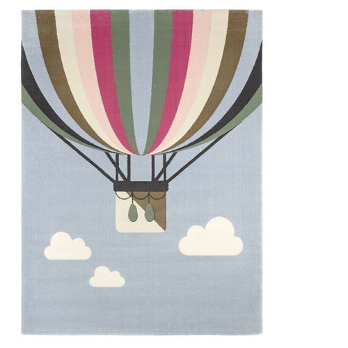 Balloons Saint Clair Paris children's rug used 150 x 200 cm