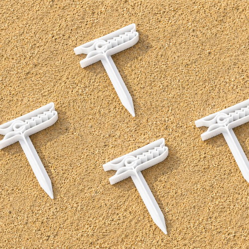 Towel Clips Set of 4 for Beach Towels, New, 3D Printed PETG