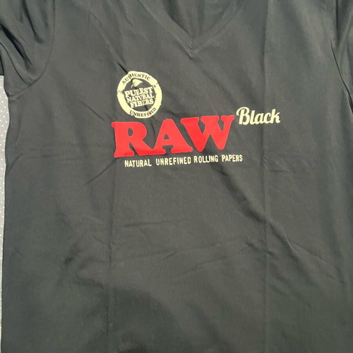Raw t shirt large like new, black