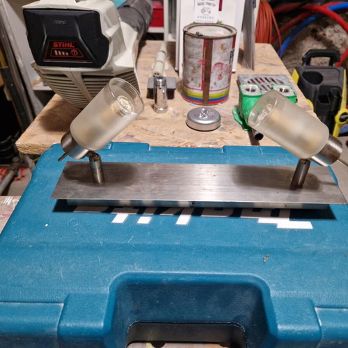 Ceiling or wall light used with led bulbs included