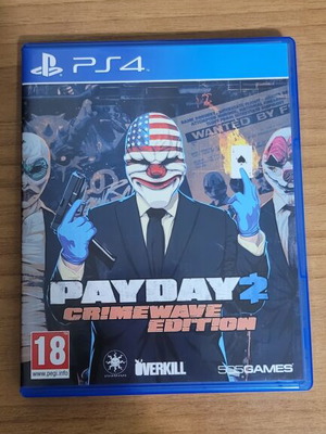 Payday 2 Crimewave Edition PS4 game, European version