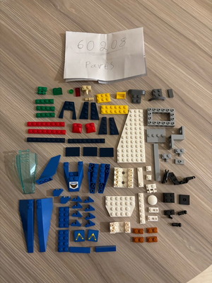 Lego Parts 60208 σετ 81 κομμάτια σαν καινούργιο