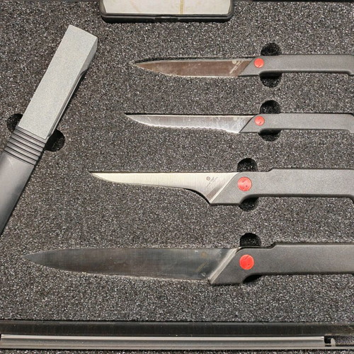 Sedasco Pros Series Professional Knife Set with Case new