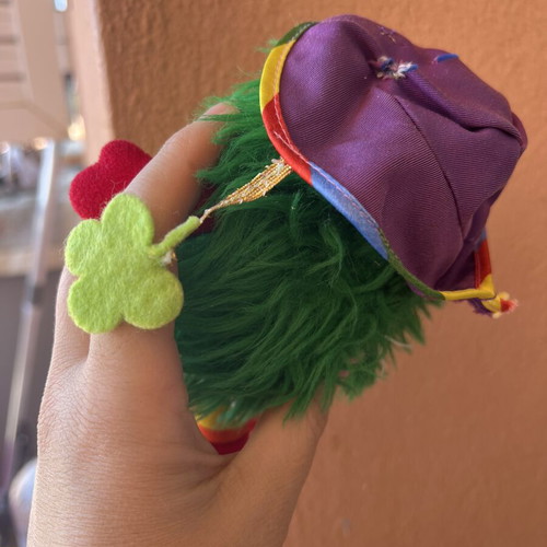 Lucky Sprite plush doll from Rainbow Brite vintage series