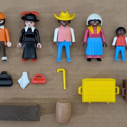 Playmobil Western 3770 ЖП гара Colorado Springs употребяван