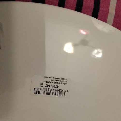 Asa Selection white 35cm platter with foot Grande series like new