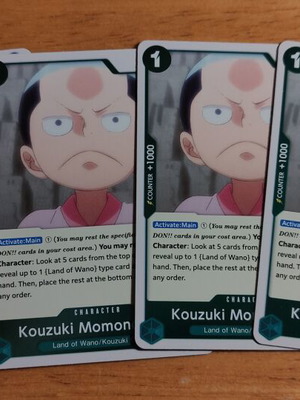 Kouzuki Momonosuke One Piece TCG card new Op01-041