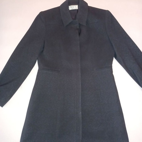 Long jacket Mel's Collection used, black, size 4XL