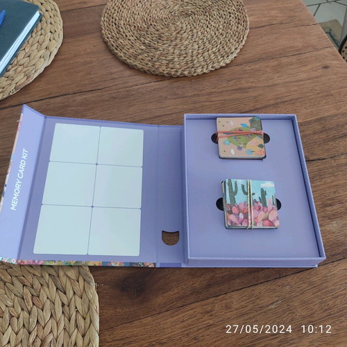 Mieredu Memory Game Kit like new with 45 cards