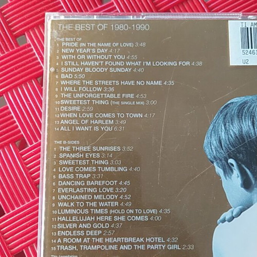 U2 The Best of 1980-1990 Special Edition CD Like New