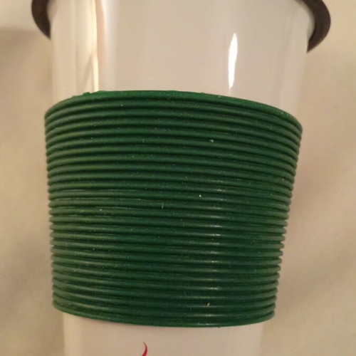Jacobs promotional mug like new, ceramic with silicone lid
