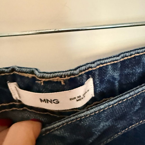 Mango wide leg jeans new, size M 38 10, blue