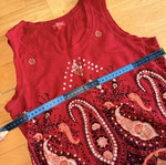 Red top size M