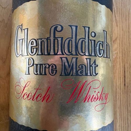Glenfiddich Pure Malt 1L 43% Vintage 1970s Speyside Single Malt