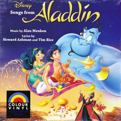 Songs From Aladdin 2020 Limited Edition Blue Vinyl LP New