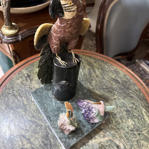Handmade items from rocks used, excellent condition