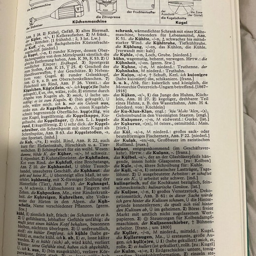 German dictionary like new Deutsches Bild Wörterbuch von A-Z