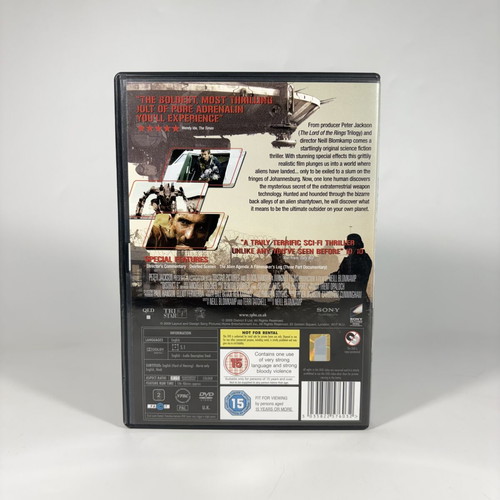 District 9 DVD like new with English subtitles
