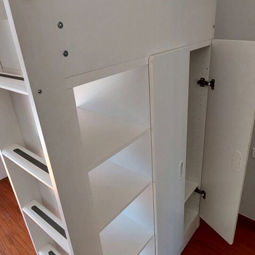 Smastad loft bed like new with storage space 90x200 cm