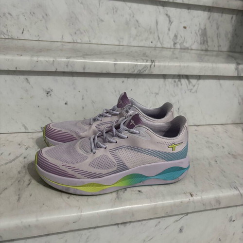 Tamaris slip on sneakers like new, purple, size 39