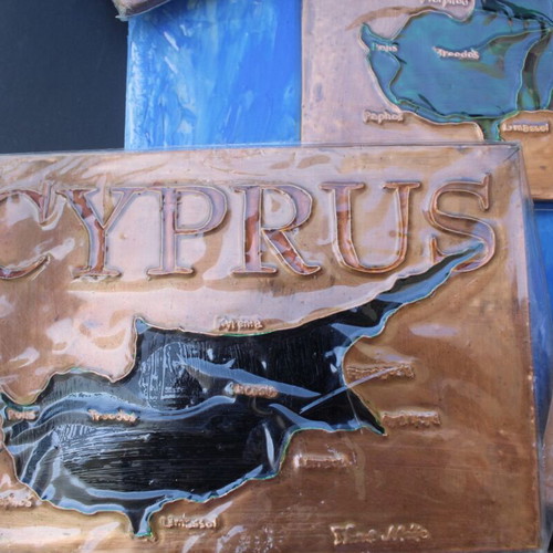 Copper handmade art piece
