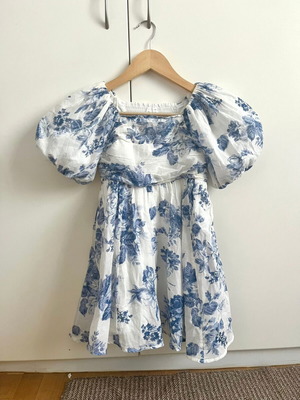 Abercrombie Kids Puff Sleeve Floral Dress New, 100% Cotton, Ages 5-6