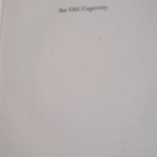 Book An Old Captivity used, English language
