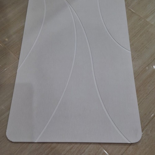 Diatomite stone bath mat, white, 40x60 cm
