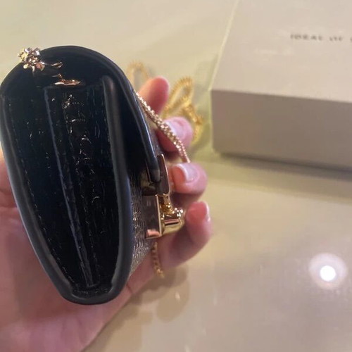 iDeal Of Sweden Mini Bag Black Croco New with Box