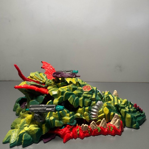 Mighty Max Storms Dragon Island used collectible set with original box