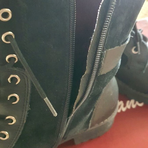 Commanchero Original leather ankle boots like new, black, size 37