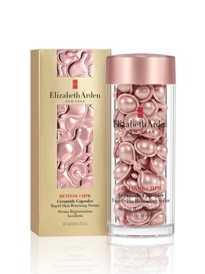 Elizabeth Arden Retinol + HPR Ceramide Rapid Skin-Renewing Serum 90 Capsules new