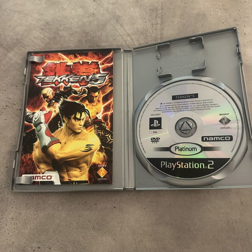 Tekken 5 PlayStation 2 Platinum game