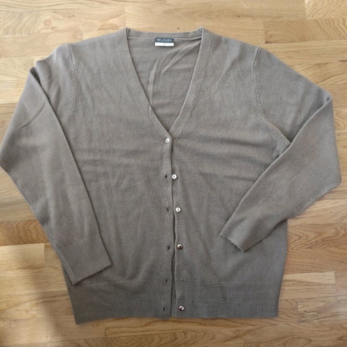 Pepco cardigan like new, brown, size L