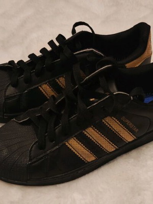 Adidas sneakers used, size 41 1/2, black