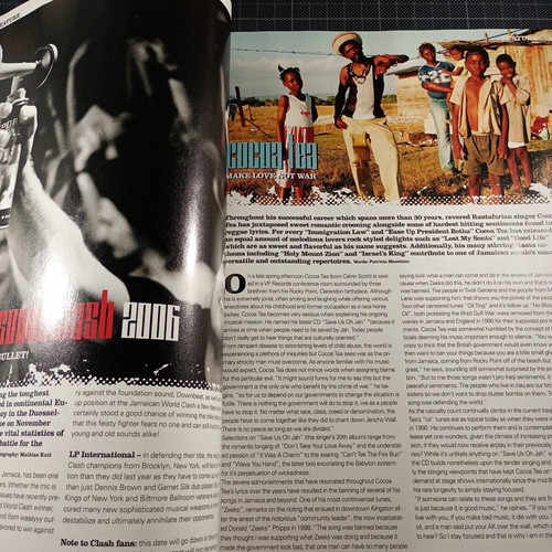 Riddim Issue 05 2006 Reggae Dancehall Tunes Culture Magazine used
