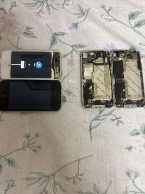 iPhone 4/4s parts used, no batteries included