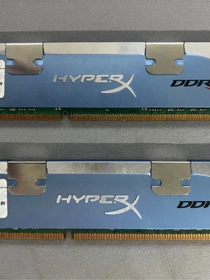 Kingston HyperX DDR3 4GB (2×2GB) 1600MHz U-DIMM used memory