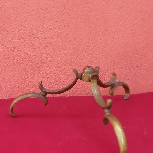 Brass base used, solid and sturdy with threading
