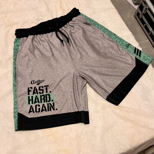 Anthrax Machines Shorts Medium like new, very elastic crossfit