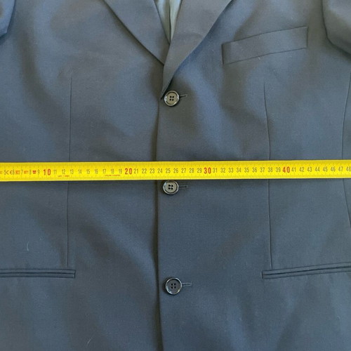 Hugo Boss men's wool suit gray No 50 like new