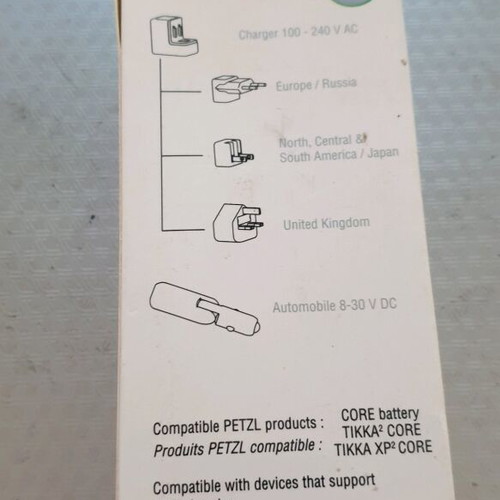 Petzl Universal USB Charger E93110 new