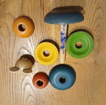 Plan toys Stacking Ring Mouse μεταχειρισμένο σε πολύ καλή κατάσταση