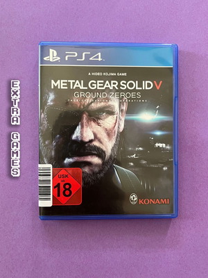 Metal Gear Solid V Ground Zeroes PlayStation 4 като ново