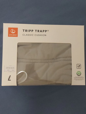 Tripp Trapp Stokke highchair cover used, green color