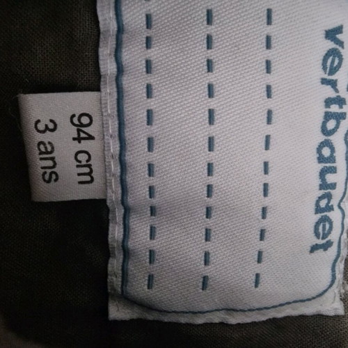 Khaki jacket used, size 98 cm, 3 years