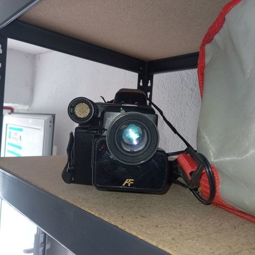 Schneider SC 100 vintage video camera used with carrying bag