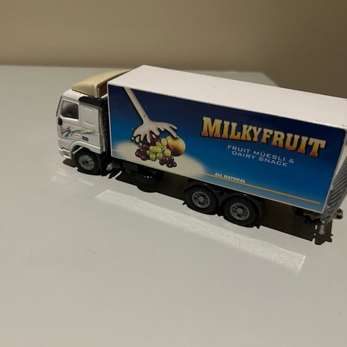 Joal metal refrigerator toy car used with ramp